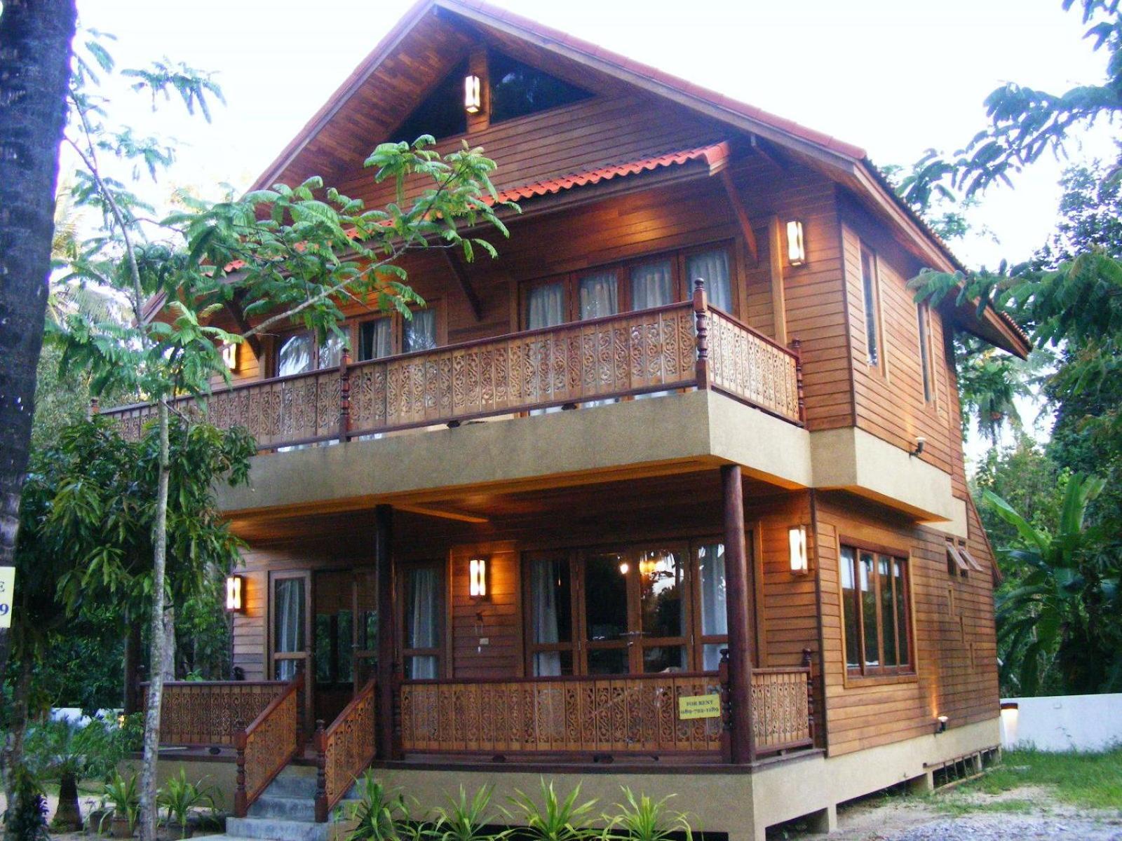 Baan Banyan Villa, Wood House Short Walk To Mae Nam Beach Esterno foto